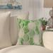 Beachcrest Home™ Aksel Square Pillow Cover & Insert Polyester/Polyfill blend in Green | 16 H x 16 W x 6 D in | Wayfair