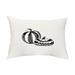 The Holiday Aisle® Akins Pumpkin Duo Outdoor Rectangular Pillow Cover & Insert Polyester/Polyfill blend in White | 14 H x 20 W x 6 D in | Wayfair