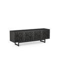 BDI Elements TV Stand for TVs up to 88" Wood/Metal in Gray | 28.75 H in | Wayfair 8779 WH-ME-CRL