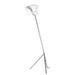 Nuevo 61" Task Floor Lamp, Crystal in Gray | 61 H x 20.75 W x 8.75 D in | Wayfair HGSK166