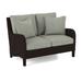 Braxton Culler Gibraltar 52" Round Arm Loveseat w/ Reversible Cushions Cotton/Polyester/Other Performance Fabrics | 36 H x 52 W x 36 D in | Wayfair