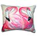 Bay Isle Home™ Ridgely Flamingos Outdoor Rectangular Pillow Cover & Insert Polyester/Polyfill blend | 11 H x 14 W x 5 D in | Wayfair