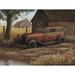 Buy Art For Less 'The Old Ford' by Robert Wavra Painting Print on Wrapped Canvas in Brown | 12 H x 16 W x 1.5 D in | Wayfair RW1033CAN1216