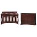 Delta Children Bentley 'S' Series Convertible Standard Nursery Furniture Set Wood in Red/Brown | Wayfair