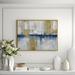 Casa Fine Arts Horizon in the Mist - Painting Print on Canvas in Blue/Gray | 12 H x 16 W x 2 D in | Wayfair 33583-01