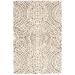 White 24 x 0.5 in Area Rug - Dash and Albert Rugs Temple Oriental Hand Hooked Wool Taupe/Ivory Area Rug Wool | 24 W x 0.5 D in | Wayfair RDA423-23