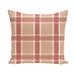 Charlton Home® Abigail Outdoor Rectangular Pillow Cover & Insert Polyester/Polyfill blend in Orange | 16 H x 16 W in | Wayfair CHLH8185 33931946