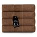 Lavish Touch 700 GSM Egyptian-Quality Cotton Pack of 4 Bath Towels Terry Cloth in Brown | 27 W in | Wayfair 2279