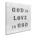 Trinx 'Signs of Faith II' Textual Art on Wrapped Canvas in Black/Gray/White | 14 H x 14 W x 2 D in | Wayfair C14CAC3997074833AF13B280A305D046