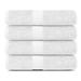 Lavish Touch 4 Piece 100% Cotton Bath Towel Set in White | 27 W in | Wayfair 3493