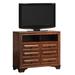 Glory Furniture 1015 6 Drawer Combo Dresser Wood in Brown/Green | 36 H x 42 W x 17 D in | Wayfair G8850-TV