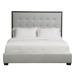 Duralee Soho Standard Bed Wood & Upholstered/ in Black/Brown/Gray | 72 H x 44 W x 85 D in | Wayfair WPG45-300-T-2