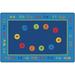 72 x 0.312 in Rug - Carpets for Kids Premium Tufted Blue Area Rug | 72 W x 0.312 D in | Wayfair 8516