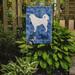 Caroline's Treasures Cavalier King Charles Spaniel Welcome 2-Sided Polyester 15 x 12 in. Garden Flag in Blue | 15 H x 11.5 W in | Wayfair CK6154GF