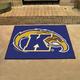 Blue 60 x 1.5 in Area Rug - FANMATS NCAA Synthetic Black/Area Rug Nylon | 60 W x 1.5 D in | Wayfair 7528