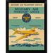 East Urban Home 'Military Air Transport Service' Framed Graphic Art Print Paper in Green | 12 H x 9 W x 1 D in | Wayfair EASN7532 39524912