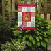 Caroline's Treasures Boston Terrier 2-Sided Polyester 15 x 12 in. Garden Flag in Red/Brown | 15 H x 11.5 W in | Wayfair CK5196GF