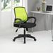 Ebern Designs Barnette Mesh Task Chair Plastic/Acrylic/Upholstered/Mesh in Green/Black | 38.19 H x 23.6 W x 23.6 D in | Wayfair EBDG2043 42506308