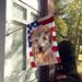 East Urban Home USA American House Vertical Flag, Polyester | 40 H x 28 W in | Wayfair E46DD7CAF7BE45D2B6383A44C7DC3DDF