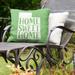 East Urban Home Indoor/Outdoor Throw Pillow Polyester/Polyfill blend in Green | 16 H x 16 W x 3 D in | Wayfair F85187156DB54B22BE534D1D7153875A
