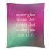 East Urban Home Polyester Handwritten Joy & Perseverance Quote Tapestry Polyester in Pink/Gray/White | 36 H x 26 W in | Wayfair