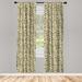 East Urban Home Ambesonne Camouflage Curtains, Faded Color Uniform Pattern Classic Camouflage Grunge Vintage Fashion | 63 H in | Wayfair