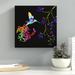 Ebern Designs Psychedelic Twilight by Tina Lavoie - Wrapped Canvas Graphic Art Print Canvas | 14 H x 14 W x 2 D in | Wayfair EBND8171 41270301