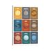 East Urban Home Planet Series Collage I Wall Décor Canvas in Blue/Brown/Red | 12 H x 8 W x 0.75 D in | Wayfair 8A6945734FE74A8DAFCA8F1B66F48989