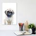 East Urban Home Mastiff Puppy by Watercolor Luv - Painting Print Canvas in White | 12 H x 8 W x 0.75 D in | Wayfair