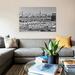 East Urban Home '1950s-1960s Skyline Midtown Manhattan from Across The Hudson River Railroad Tracks Foreground in West New York NJ USA' Photographic Print on Wrapped Canvas | Wayfair