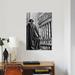 East Urban Home '1970s New York City Stock Exchange on Wall Street from Federal Hall Behind George Washington Statue' Photographic Print on Wrapped Canvas Canvas | Wayfair