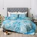 East Urban Home Lisa Argyropoulos 3 Piece Comforter Set Microfiber in Blue | Twin | Wayfair ETHH4457 45553222