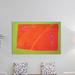 East Urban Home 'Two Fish' Painting Print on Wrapped Canvas in Green/Red/Yellow | 8 H x 12 W x 0.75 D in | Wayfair ESTN6058 40489446