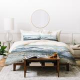 East Urban Home Bree Madden 3 Piece Duvet Cover Set Microfiber in Blue/Brown/Gray | Twin | Wayfair ETHH4423 45553188