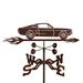 EZ Vane Inc 1967 Mustang Weathervane Metal/Steel in Brown/Gray | 28 H x 21 W x 9 D in | Wayfair Car-Mustang Weathervane - Post Mount