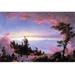 Buyenlarge 'Above the Clouds at Sunrise' by Frederic Edwin Church Painting Print in White | 24 H x 36 W in | Wayfair 0-587-26091-2C2436