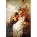 Buyenlarge 'Past & Present, Then & Now' by Francisco Goya Painting Print in Black/Orange | 30 H x 20 W in | Wayfair 0-587-26406-3C2030