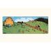 Buyenlarge 'The Meadow' by Queen Holden Painting Print in White | 24 H x 36 W x 1.5 D in | Wayfair 0-587-27914-1C2436