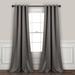 Everly Quinn Ketterman Solid Blackout Thermal Grommet Curtain Panels Polyester in Gray | 108 H in | Wayfair EBC75D00677A492585F45A465CA71CAA