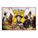 Buyenlarge Buffalo Bill: From Prairie to Palace Vintage Advertisement in Brown/Green/Yellow | 28 H x 42 W x 1.5 D in | Wayfair 0-587-02915-3C2842