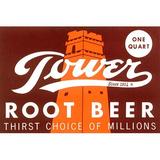 Buyenlarge Tower Root Beer - Advertisement Print in White | 24 H x 36 W x 1.5 D in | Wayfair 0-587-33503-3C2436