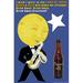 Buyenlarge Drink Away Dixieland by Wilbur Pierce - Advertisements Print in Black/Blue/Yellow | 30 H x 20 W x 1.5 D in | Wayfair 0-587-21142-3C2030