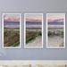 Picture Perfect International California Dreaming 2 - 3 Piece Picture Frame Photograph Print Set on Acrylic in Gray/Green/White | Wayfair