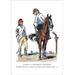Buyenlarge Baylor's Third Continental Dragoons: Troopers Serving as Cavalry of the Commander in Chief's Guard, 1778 Painting Print | Wayfair
