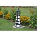 Longshore Tides Lea Replica Statue Wood/Resin/Plastic in Black/Brown/White | 44 H x 21 W x 18 D in | Wayfair ED03FFEBECB44EF08B92015589A0BEDF