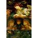 Buyenlarge The Blessed Damozel by Dante Gabriel Rossetti - Print in Brown/Green | 36" H x 24" W x 1.5" D | Wayfair 0-587-61207-LC2436