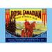 Buyenlarge Royal Canadian Pale Ginger Ale - Advertisement Print in White | 24 H x 36 W x 1.5 D in | Wayfair 0-587-33411-8C2436