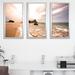 Dovecove Lifes A Beach Ii - 3 Piece Picture Frame Photograph Print Set on Acrylic Plastic/Acrylic | 25.5 H x 40.5 W x 1 D in | Wayfair