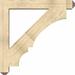 Ekena Millwork Balboa Craftsman Bracket Metal in Brown | 32 H x 3.5 W in | Wayfair BKT04X32X36BOA04SDF