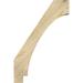 Ekena Millwork Imperial Knee Brace Wood in White | 36 H x 6 W x 24 D in | Wayfair BRC06X24X36IMP00RDF